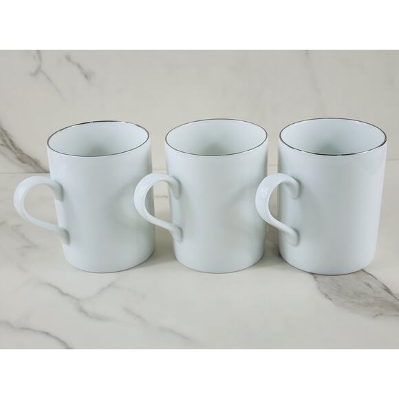 Pottery Barn Reindeer Coffee Mug Tea Cup 12oz Dasher Cupid Donner Christmas x3 - Picture 6 of 13